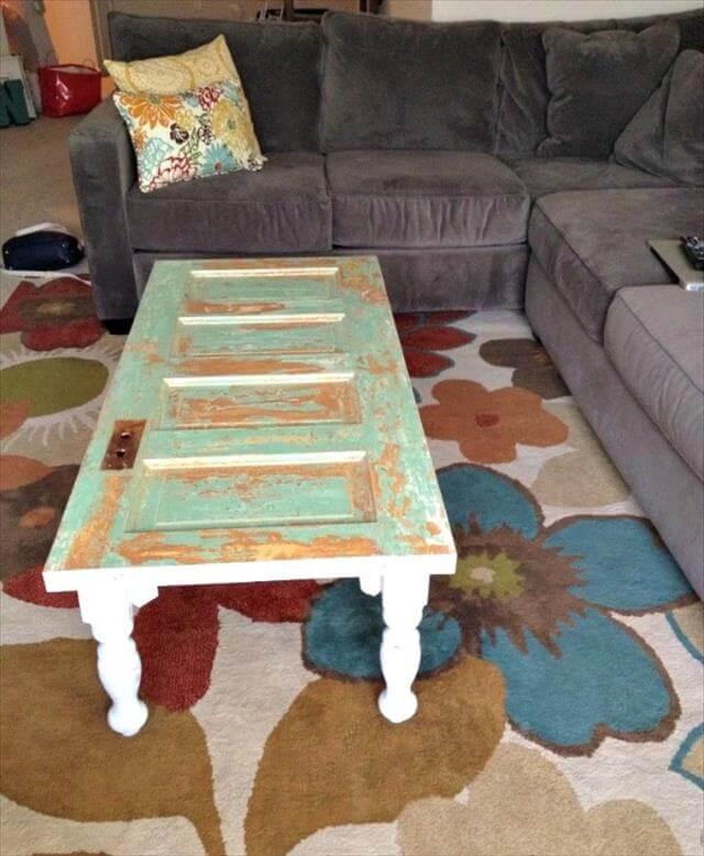 unique table from door