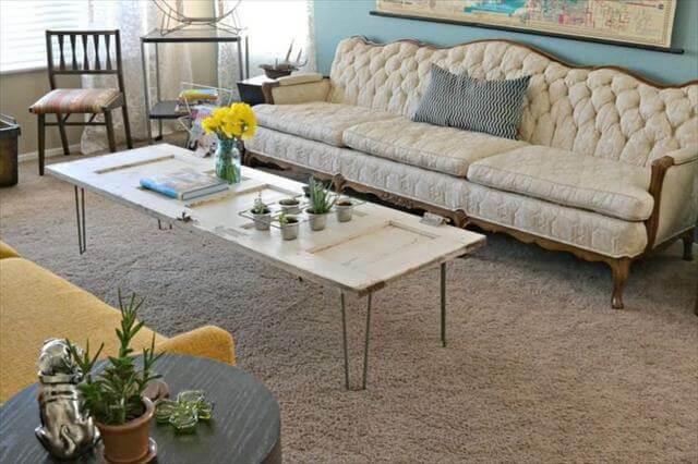 great coffee table from old door