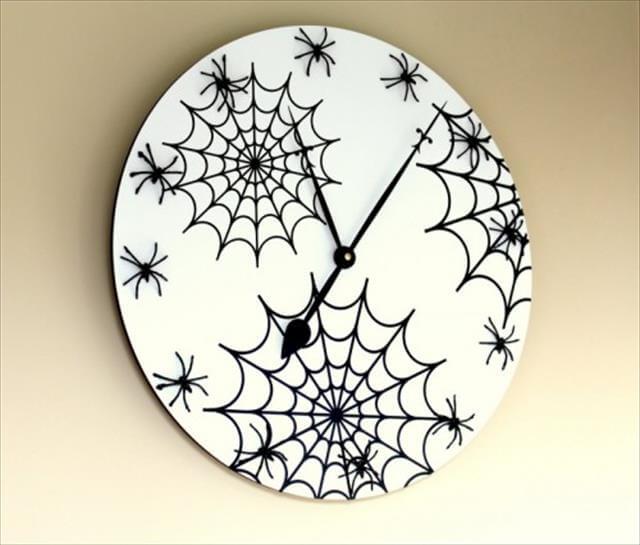 Halloween wall clock