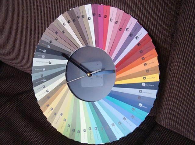  DIY Color Sample Clock