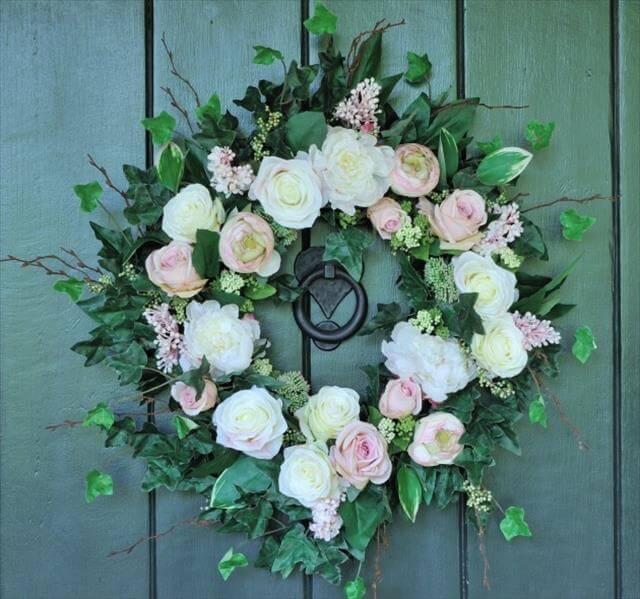 Refreshing-Handmade-Spring-Wreath-Ideas-You-Could-Easily