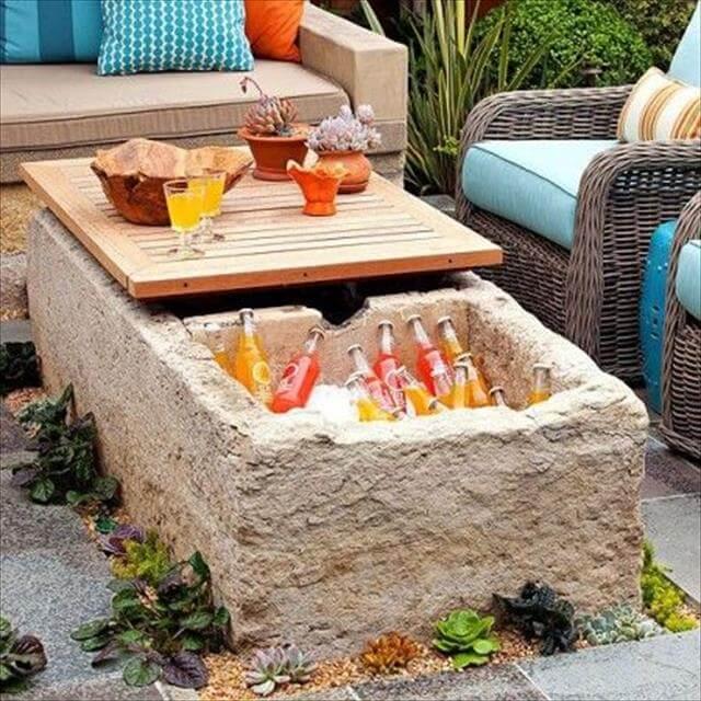Beautiful Garden Table Idea
