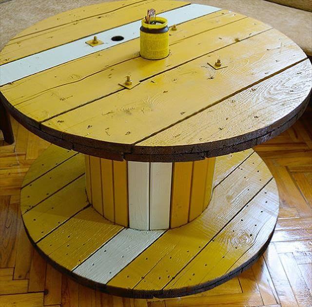 cable spool table,