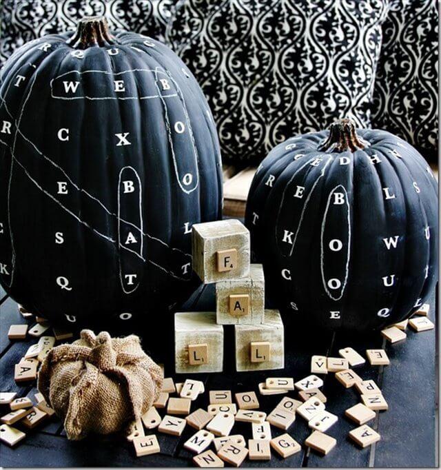 Chalkboard Pumpkin