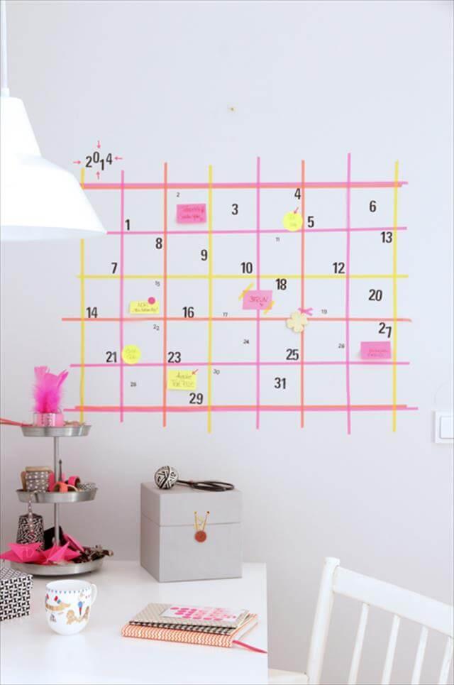 Make A Wall Calendar