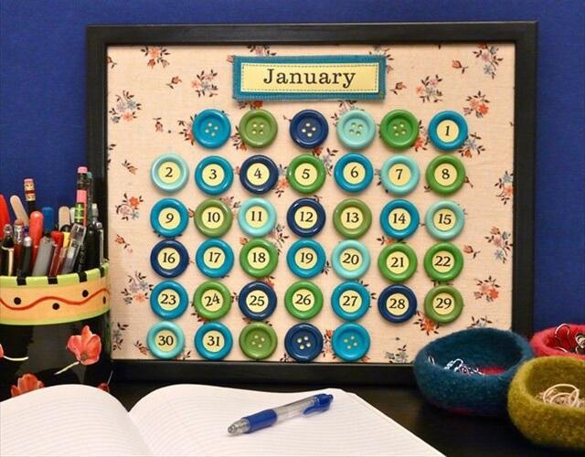Button Calendar