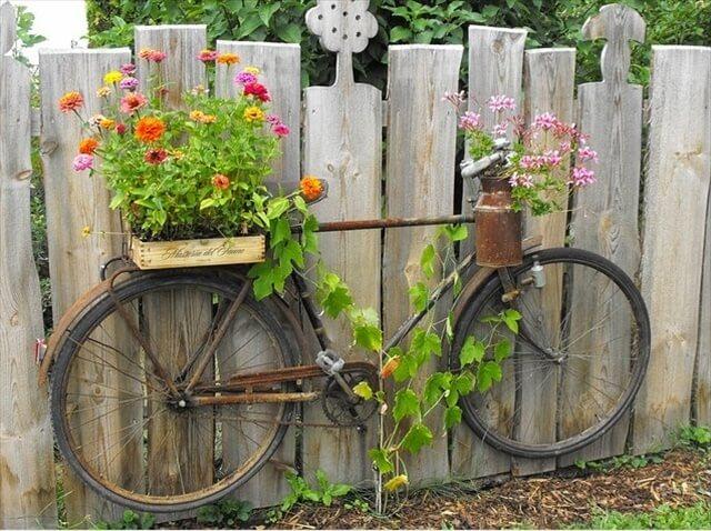 Charming Tricycle Planter