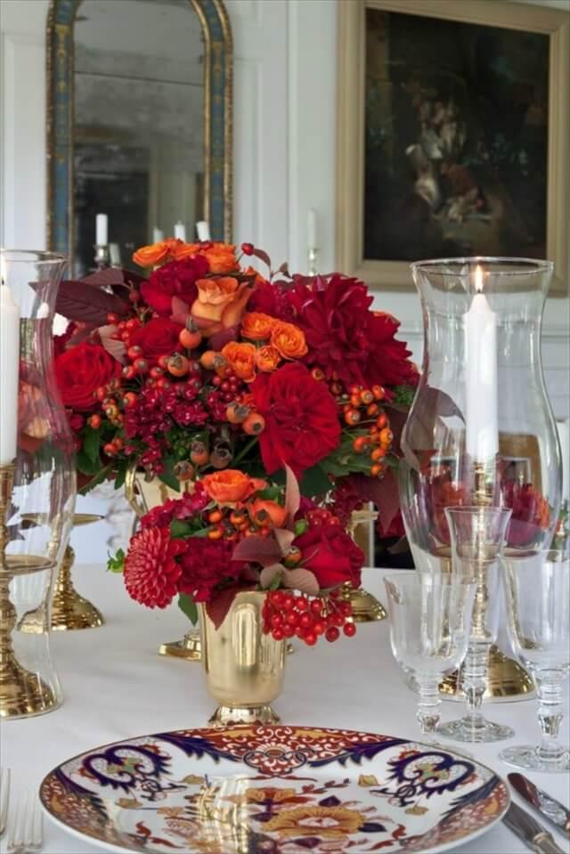 Glamorous Reds and Oranges