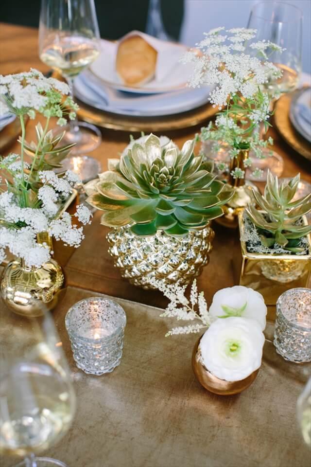 metallic-and-succulent-thanksgiving-table