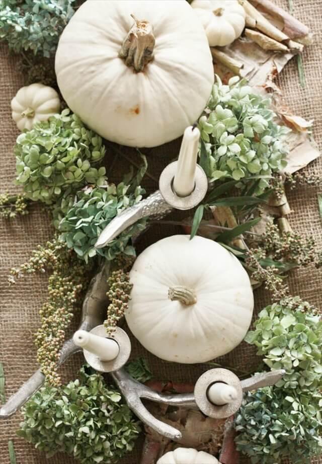 white-pumpkins-green-hydrangeas