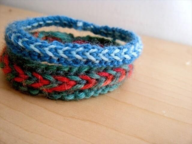 Knitted Bracelet