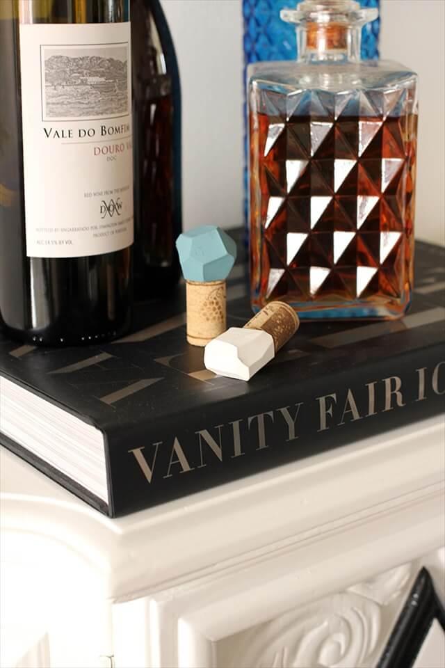 Geometric Wine Stoppers