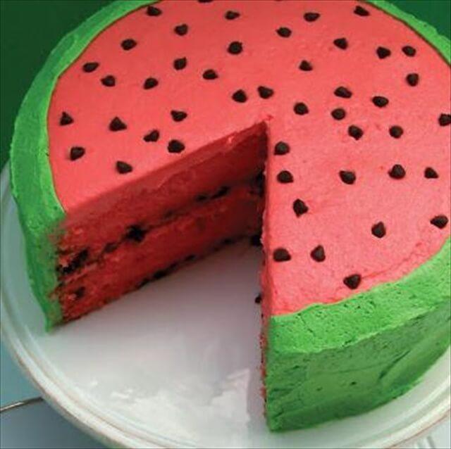 Wonderful Watermelon Cake