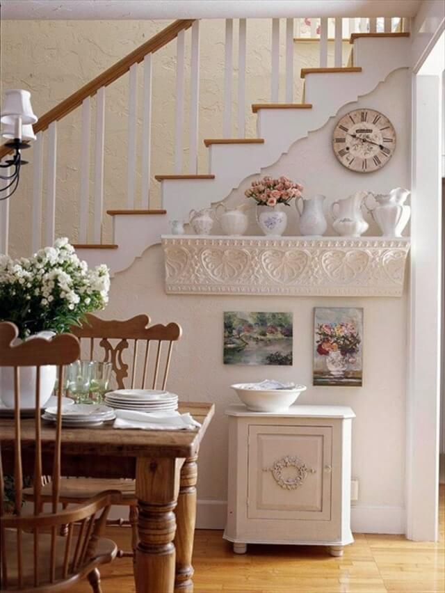 white color nice wall shelf