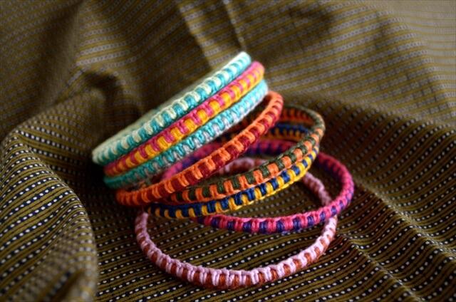 Wrapped Bangles