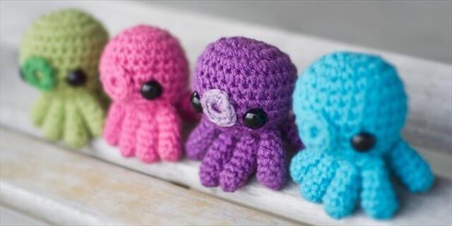  crochet octopus