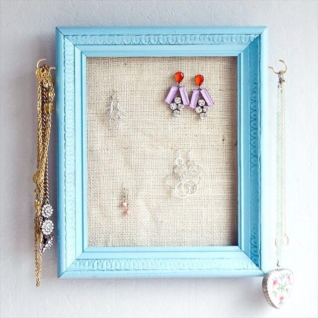 Picture Frames Into Jewelry Holders