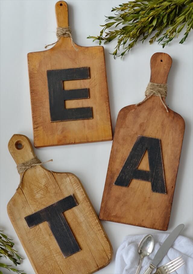 Cutting Boards Into Wall Art
