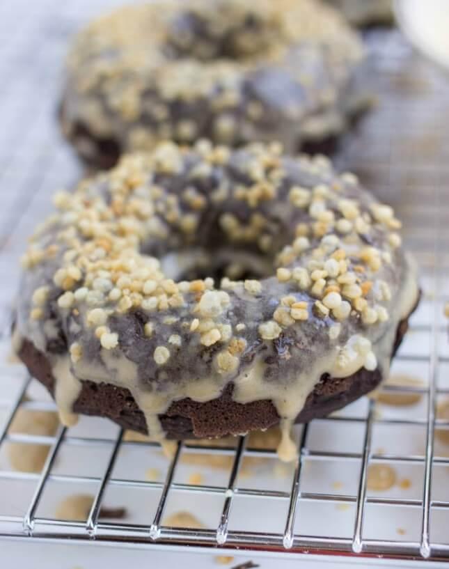 Baked Gluten-Free Chocolate Donuts: