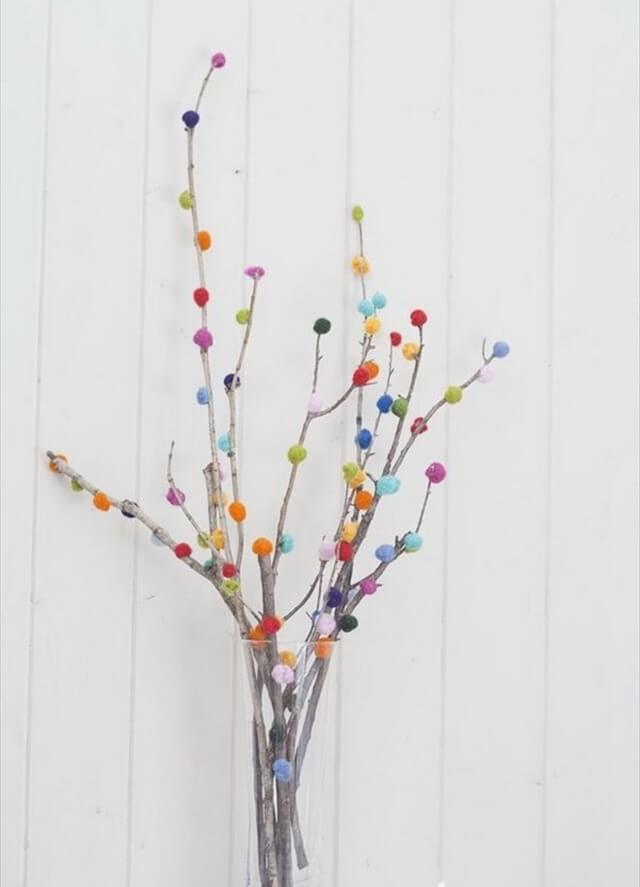 Pom-pom Branch Bouquet