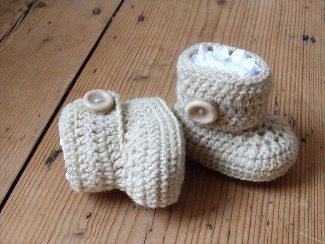 Ugg Baby Booties Crochet
