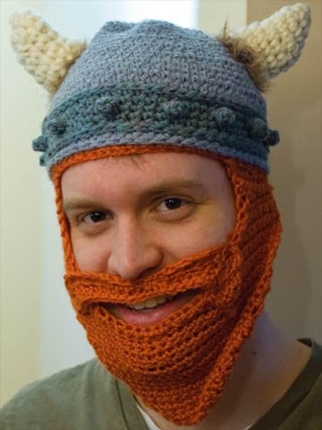 Crochet Viking Helmet