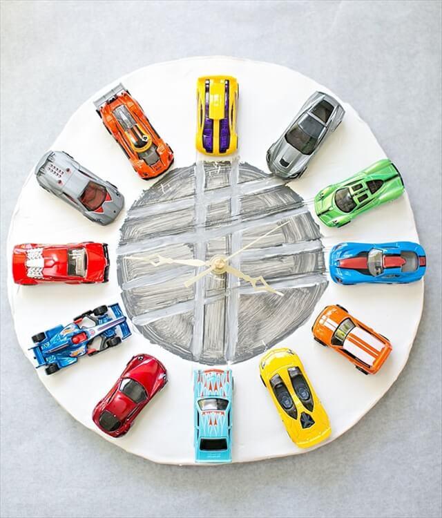 Car Clay Clock 