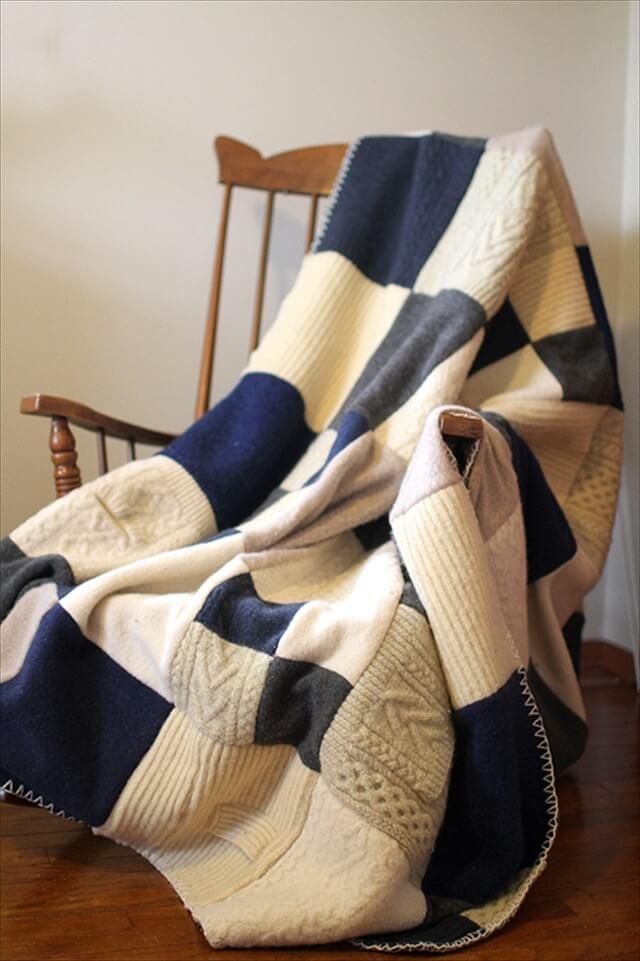 Felted Blanket Quilt