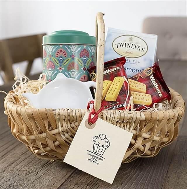 Tea Gift Basket for the Tea Lover