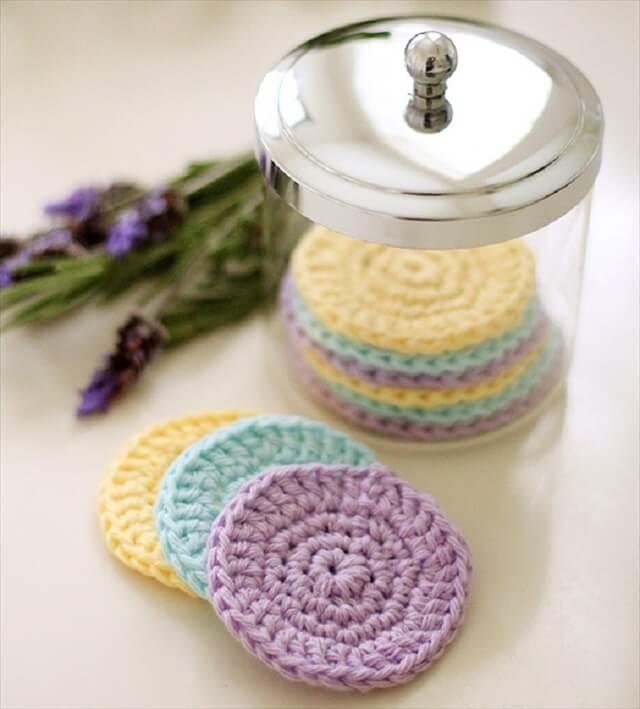 Reusable Crochet Face Scrubbies