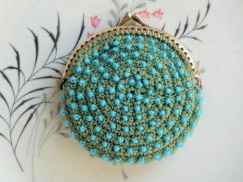Beaded Knitted Purses, Crochet Coin Purse, Crocheted Coin Purse, Coin Purses, Crochet Purses