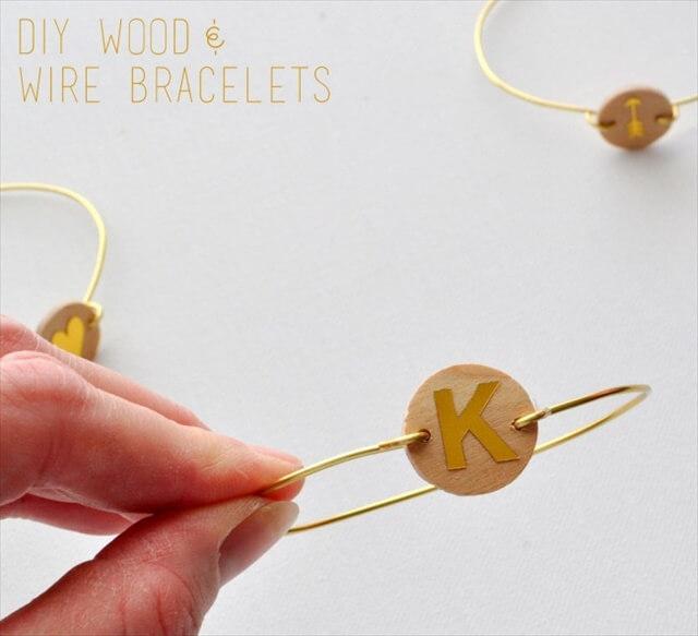 Wood & Wire Bracelets