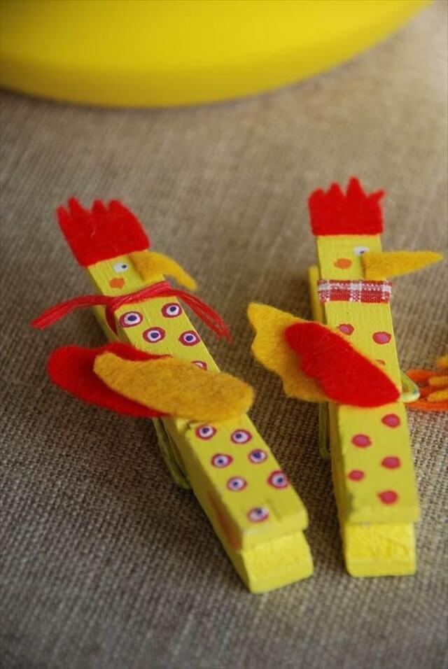 Fun and Easy DIY Clothespin Crafts for Kids!