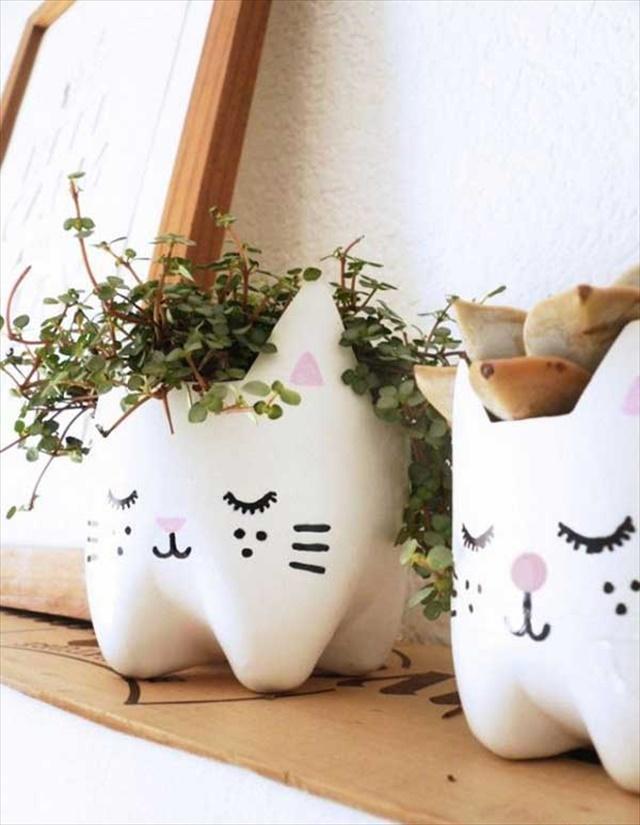 kitty planter 