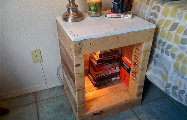 11 DIY Pallet Side Table Ideas