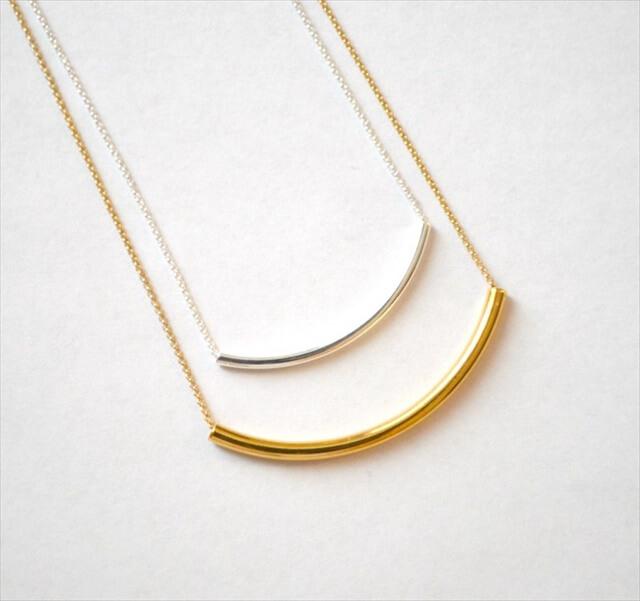 Silver and Gold Layering Necklaces