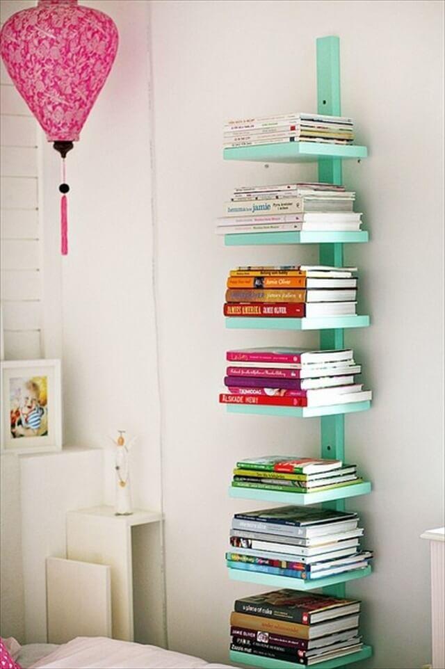 Painted Bookshelves