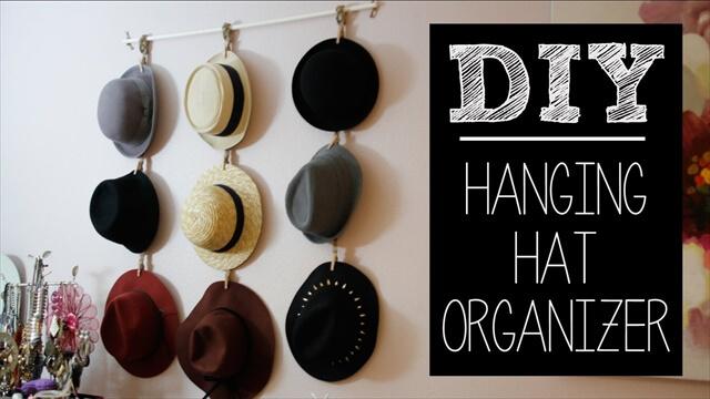 DIY Hat Hanger/Organizer