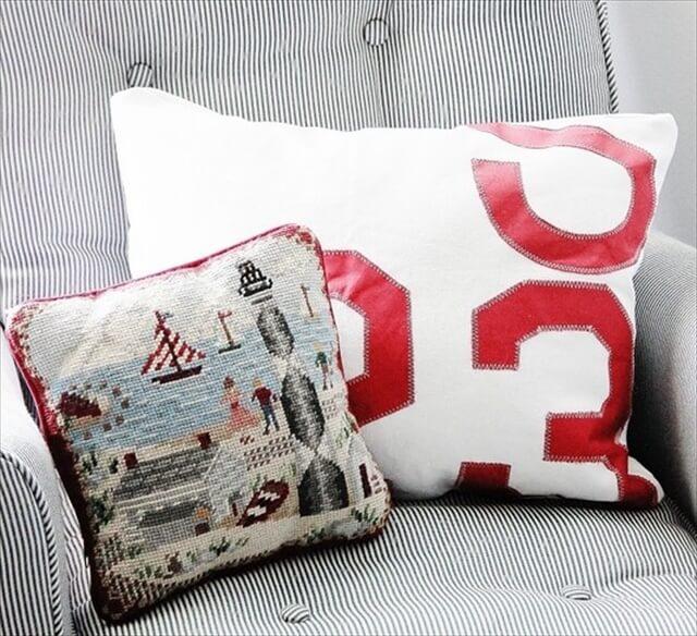 Numbered Pillows