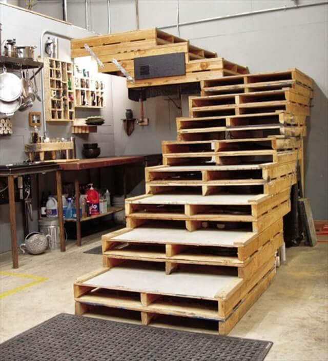 great pallet stairs