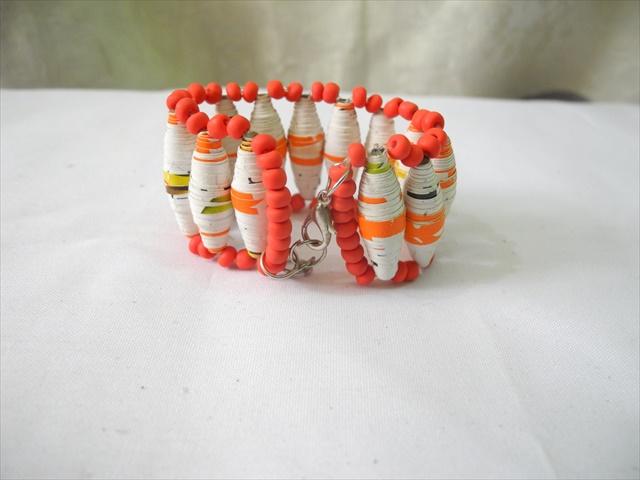 Recycled Paper bracelet