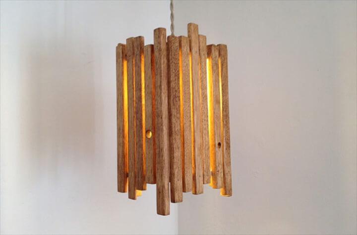 Handmade Wooden Lamp Ideas