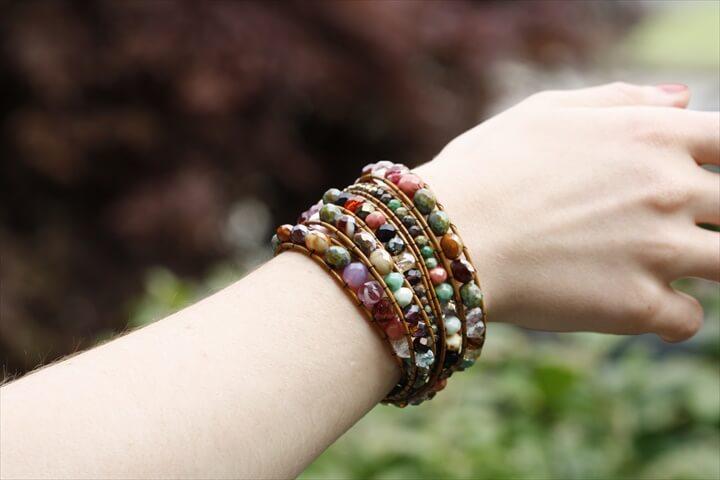DIY Chan Luu Style Bohemian Wrap Bracelet
