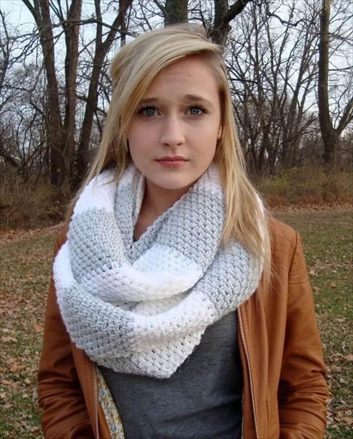 diy crochet scarf pattern