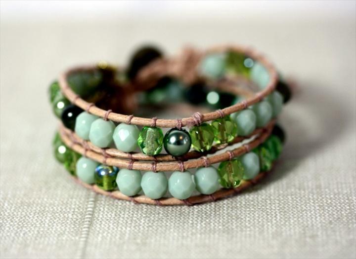 handmade beaded bracelet