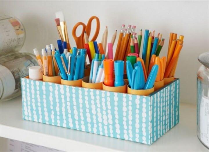 Pen and marker organizer