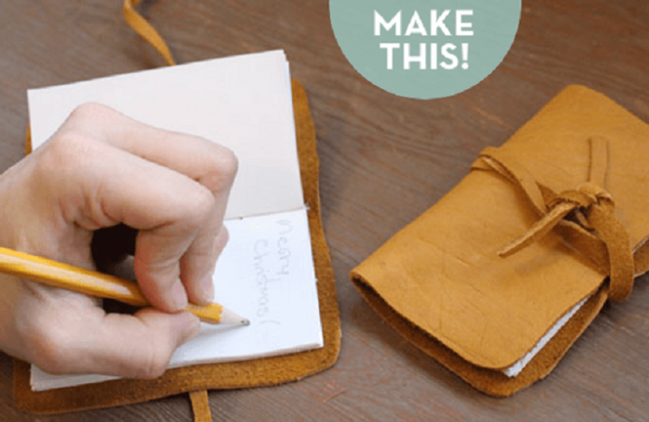 a Simple DIY Leather Journal 