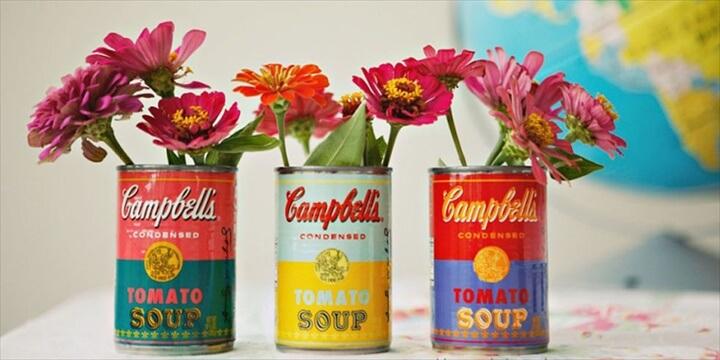 Creative Ways to Turn Old Tin Cans Into Adorable Decor