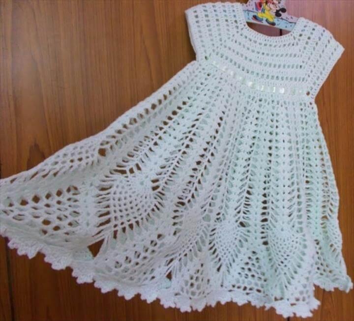 Crochet Baby Dress Designs