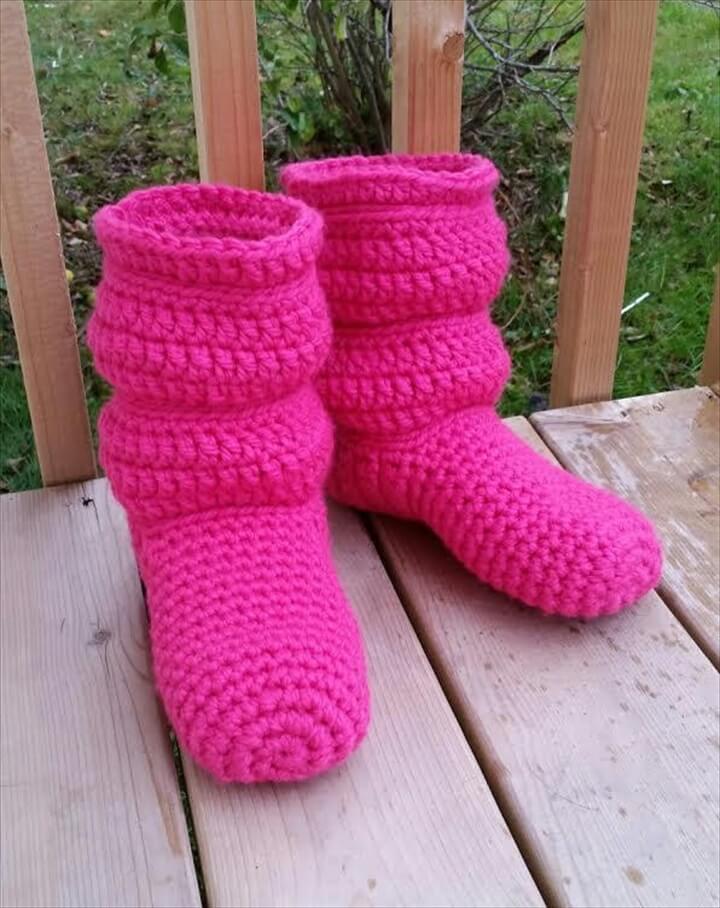 Comfy Slouchy Slipper Boots
